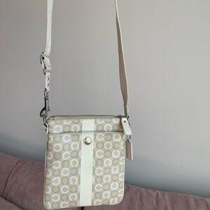 Vintage Coach C Monogram Crossbody Purse